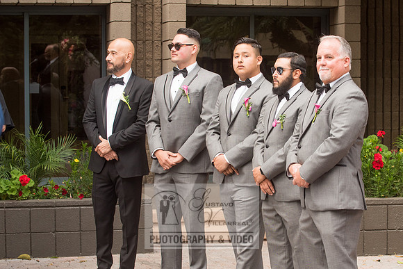 Reina and Adalberto wedding ceremony and reception, photographer