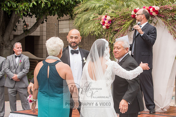 Reina and Adalberto wedding ceremony and reception, photographer