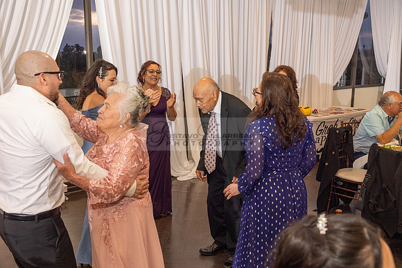 Thalial and Francisco wedding reception at La Mirada Golf course in