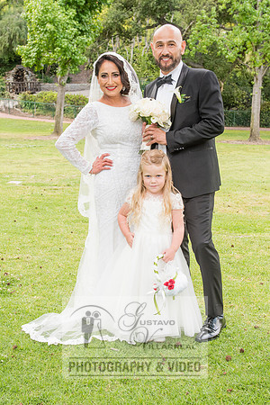 Reina and Adalberto wedding ceremony and reception, photographer
