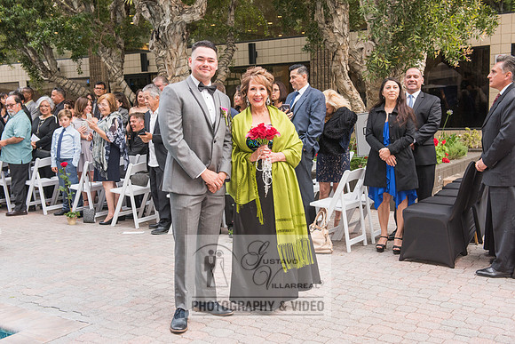 Reina and Adalberto wedding ceremony and reception, photographer
