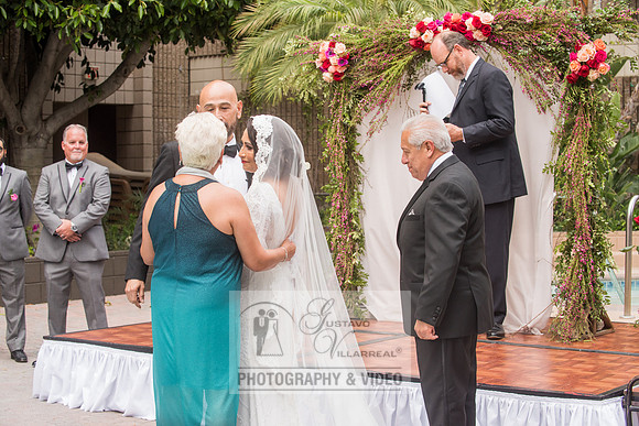 Reina and Adalberto wedding ceremony and reception, photographer