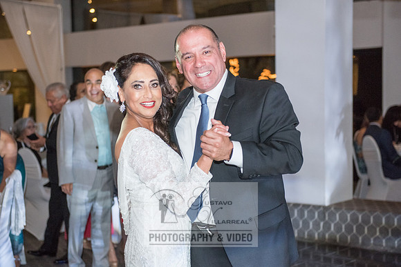 Reina and Adalberto wedding ceremony and reception, photographer