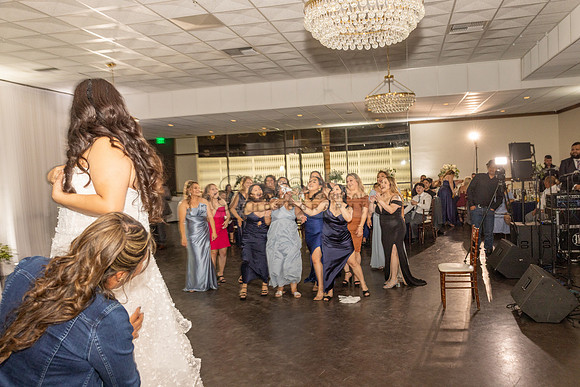 Thalial and Francisco wedding reception at La Mirada Golf course in