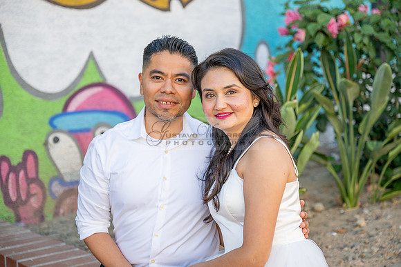 Margarita and Quintiliano engagement, weddings, quinceaneras, photos at La 4th st in Santa ana Ca. Gustavo Villarreal Photography, videographer, 323-633-8283