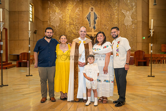 Baptism photographer, videographer at Cathedral of our Lady of Angeles in Los Angeles Ca. Gustavo Villarreal Photography, 323-633-8283, www.gvphotoandvideo.com