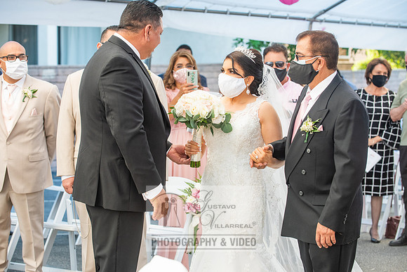 Anthony and Alma wedding celebration at st. Joseph's catholic Ch