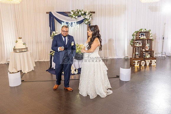Thalial and Francisco wedding reception at La Mirada Golf course in