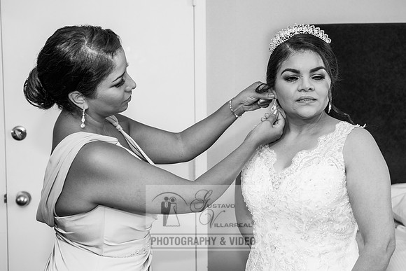 Anthony and Alma wedding celebration at st. Joseph's catholic Ch