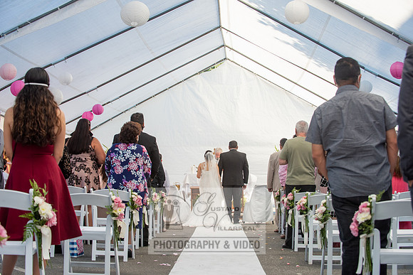 Anthony and Alma wedding celebration at st. Joseph's catholic Ch