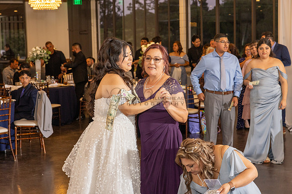 Thalial and Francisco wedding reception at La Mirada Golf course in