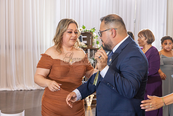 Thalial and Francisco wedding reception at La Mirada Golf course in