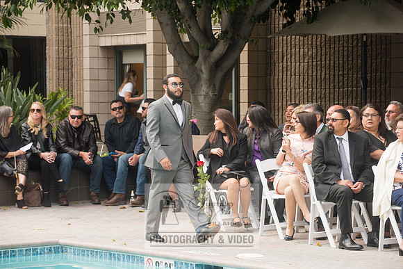 Reina and Adalberto wedding ceremony and reception, photographer