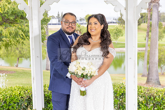 Thalial and Francisco wedding reception at La Mirada Golf course in