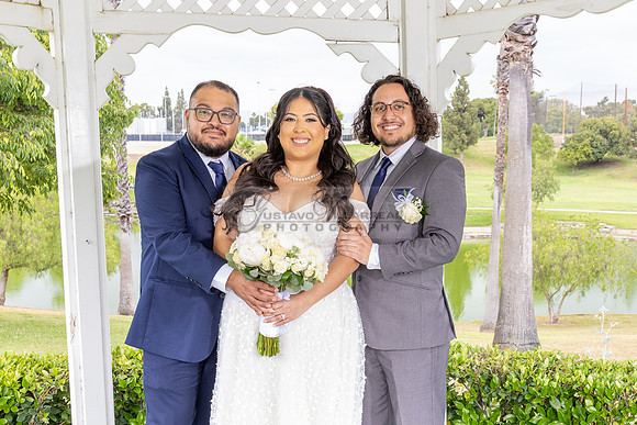 Thalial and Francisco wedding reception at La Mirada Golf course in