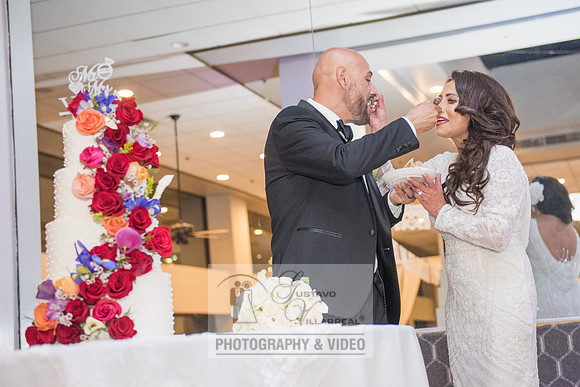 Reina and Adalberto wedding ceremony and reception, photographer