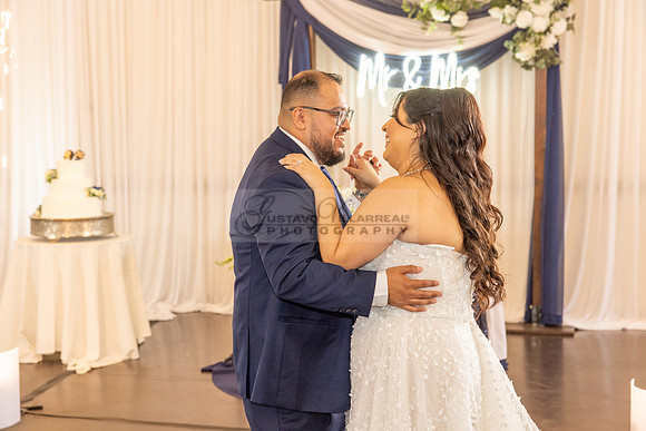 Thalial and Francisco wedding reception at La Mirada Golf course in