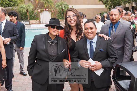 Reina and Adalberto wedding ceremony and reception, photographer