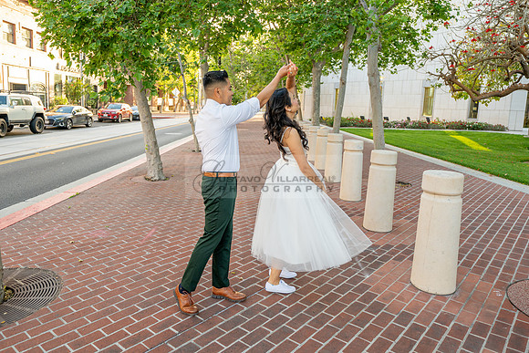 Margarita and Quintiliano engagement, weddings, quinceaneras, photos at La 4th st in Santa ana Ca. Gustavo Villarreal Photography, videographer, 323-633-8283