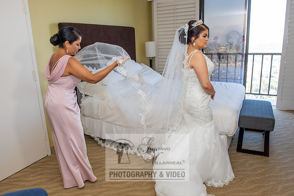Anthony and Alma wedding celebration at st. Joseph's catholic Ch