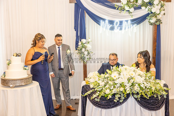 Thalial and Francisco wedding reception at La Mirada Golf course in