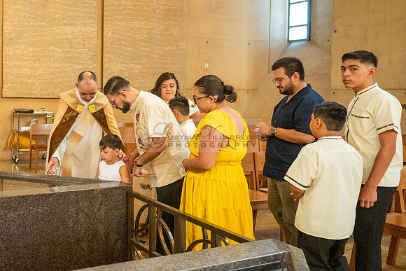 Baptism photographer, videographer at Cathedral of our Lady of Angeles in Los Angeles Ca. Gustavo Villarreal Photography, 323-633-8283, www.gvphotoandvideo.com