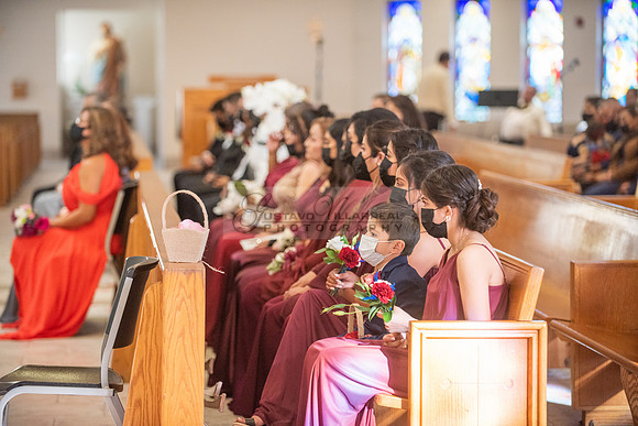 LINK #1 - Xochitl and Luis wedding ceremony at St. Peter Chanel Catholic C