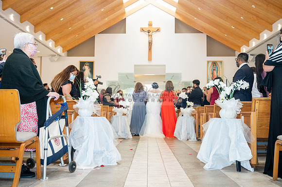 LINK #2 - Xochitl and Luis wedding ceremony at St. Peter Chanel Catholic C