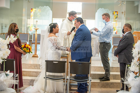 LINK #1 - Xochitl and Luis wedding ceremony at St. Peter Chanel Catholic C
