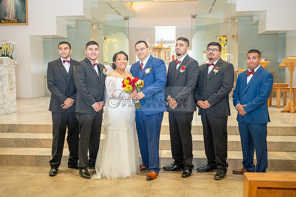 LINK #2 - Xochitl and Luis wedding ceremony at St. Peter Chanel Catholic C
