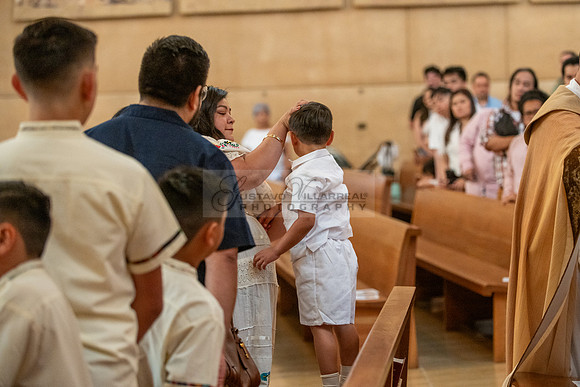 Baptism photographer, videographer at Cathedral of our Lady of Angeles in Los Angeles Ca. Gustavo Villarreal Photography, 323-633-8283, www.gvphotoandvideo.com