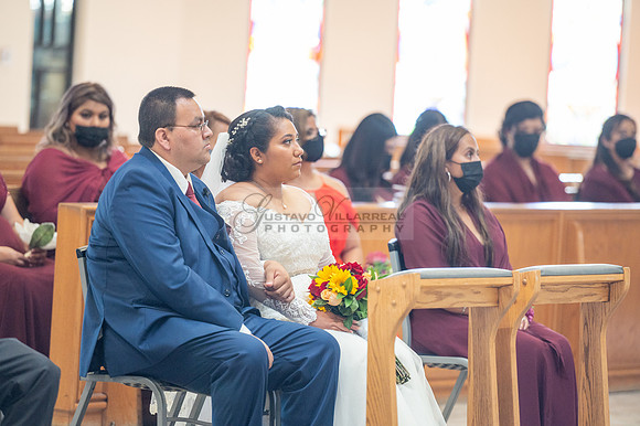 LINK #2 - Xochitl and Luis wedding ceremony at St. Peter Chanel Catholic C