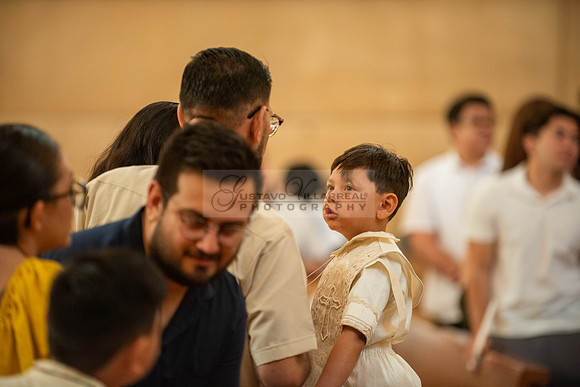 Baptism photographer, videographer at Cathedral of our Lady of Angeles in Los Angeles Ca. Gustavo Villarreal Photography, 323-633-8283, www.gvphotoandvideo.com