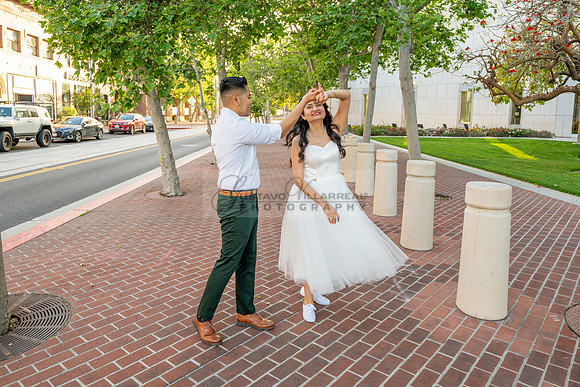 Margarita and Quintiliano engagement, weddings, quinceaneras, photos at La 4th st in Santa ana Ca. Gustavo Villarreal Photography, videographer, 323-633-8283