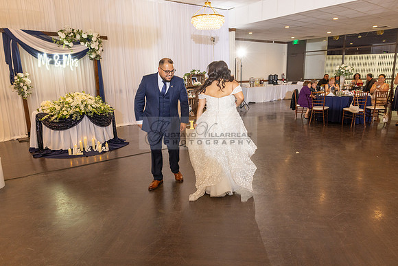Thalial and Francisco wedding reception at La Mirada Golf course in