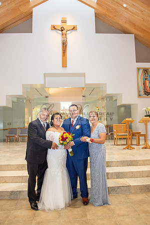 LINK #1 - Xochitl and Luis wedding ceremony at St. Peter Chanel Catholic C