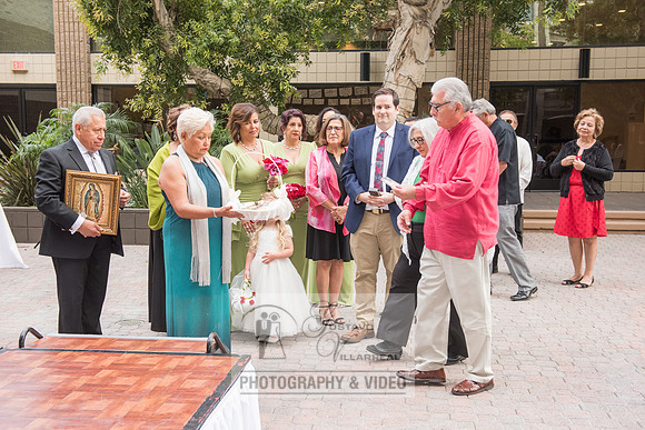 Reina and Adalberto wedding ceremony and reception, photographer