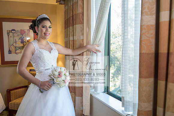 Andrea Lissette quinceaneras, sweet sixteens, weddings, family portraits, anniversaries, photography and video at Miraculos medal catholic church in Montebello,  receptions at Quiet Cannon Montebello,