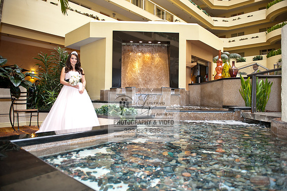 Quinceaneras and weddings photography and video at Embassy suite