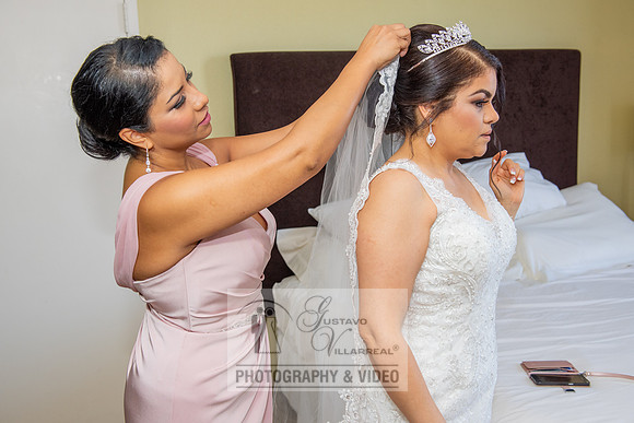 Anthony and Alma wedding celebration at st. Joseph's catholic Ch