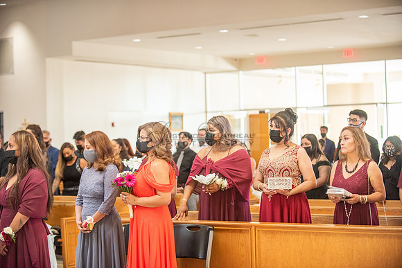 LINK #1 - Xochitl and Luis wedding ceremony at St. Peter Chanel Catholic C