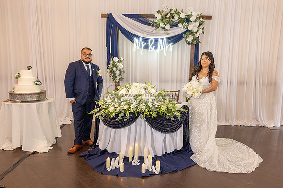 Thalial and Francisco wedding reception at La Mirada Golf course in