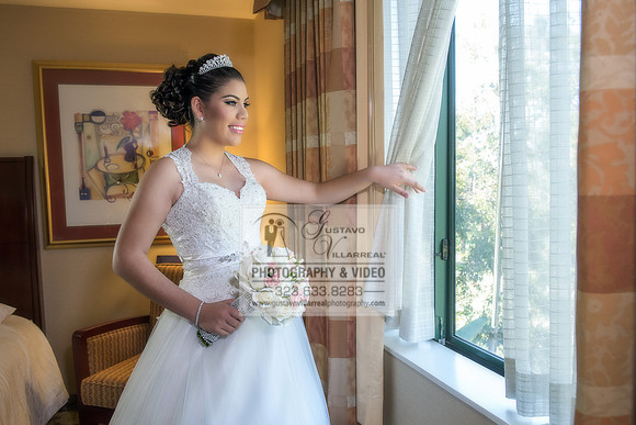 Andrea Lissette quinceaneras, sweet sixteens, weddings, family portraits, anniversaries, photography and video at Miraculos medal catholic church in Montebello,  receptions at Quiet Cannon Montebello,
