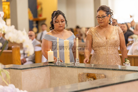 Thalial and Francisco wedding reception at La Mirada Golf course in
