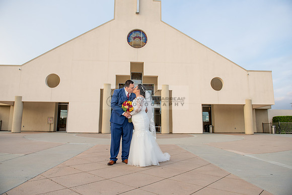 LINK #1 - Xochitl and Luis wedding ceremony at St. Peter Chanel Catholic C