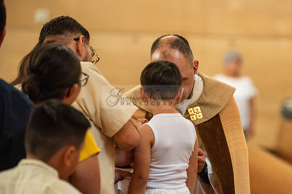 Baptism photographer, videographer at Cathedral of our Lady of Angeles in Los Angeles Ca. Gustavo Villarreal Photography, 323-633-8283, www.gvphotoandvideo.com