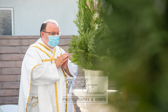 Anthony and Alma wedding celebration at st. Joseph's catholic Ch