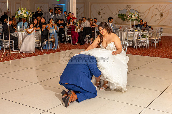 Raul and Yvette LINK #2, wedding ceremony at The Grand Theatre in Anaheim Ca, reception at The Rose Garden in Whittier Ca. Gustavo Villarreal Photography, videography, 323-633-8283, www.gvphotoandvide