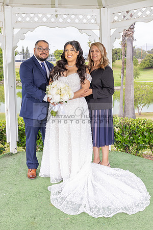 Thalial and Francisco wedding reception at La Mirada Golf course in