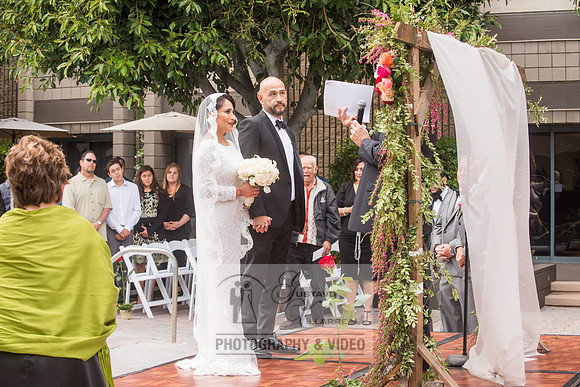 Reina and Adalberto wedding ceremony and reception, photographer